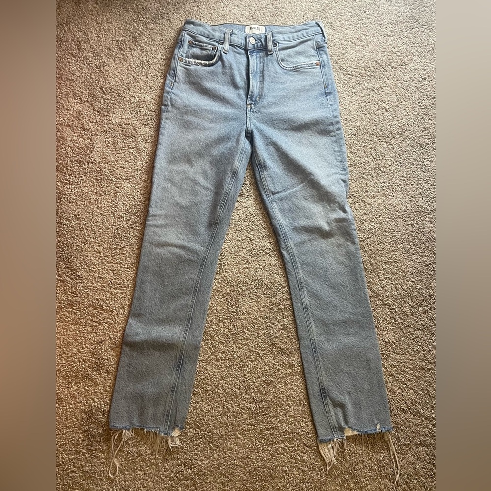 Agolde - Merrel Straight Jeans. Size 26